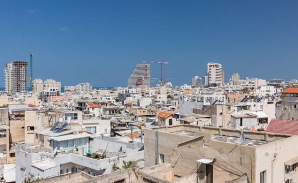 Spacious 3-Bedroom 100 sqm Penthouse in Kerem Hatemanim with Terrace Apartment for rent in Tel Aviv