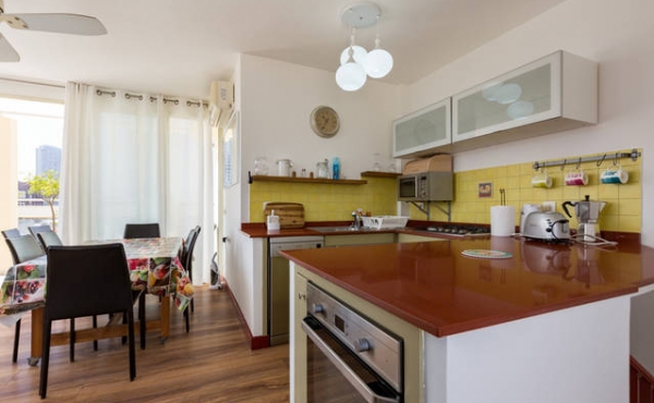 Spacious 3-Bedroom 100 sqm Penthouse in Kerem Hatemanim with Terrace Apartment for rent in Tel Aviv