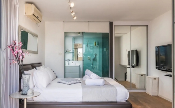 Bograshov area Amazing Penthouse Duplex of 80sqm with Terrace 30sqm Apartment for rent in Tel Aviv