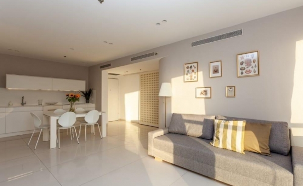 Neve Tsedek tower 3 rooms Balcony with sea view Furnished