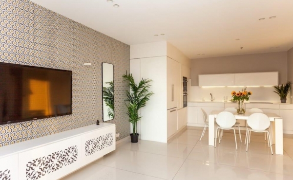 Neve Tsedek tower 3 rooms Balcony with sea view Furnished