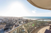 Neve Tsedek tower 3 rooms Balcony with sea view Furnished