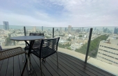 Frishman tower 3 rooms 91 sqm Balcony 12 sqm2 Parking Apartment for sale in Tel Aviv