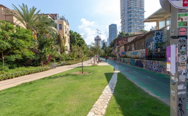 Neve Tzedek Duplex 4 rooms 120 sqm Lift Parking Storage Apartment for rent in Tel Aviv
