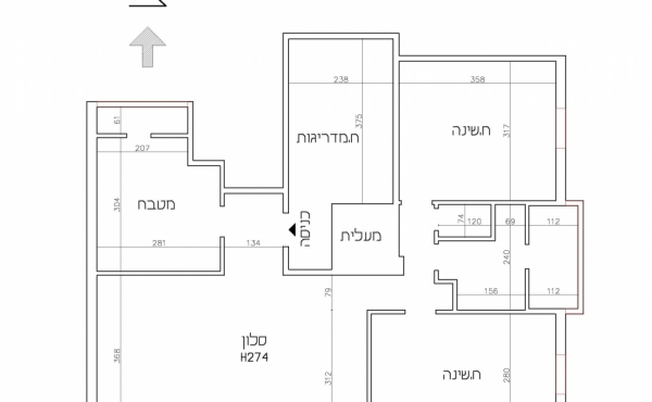Ben Gurion area 3 rooms 83m2 Shelter Lift Parking Apartment for sale in Tel Aviv