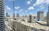 Gindi 3 rooms 70m2 Balcony Lift Parking Apartment for rent in Tel Aviv