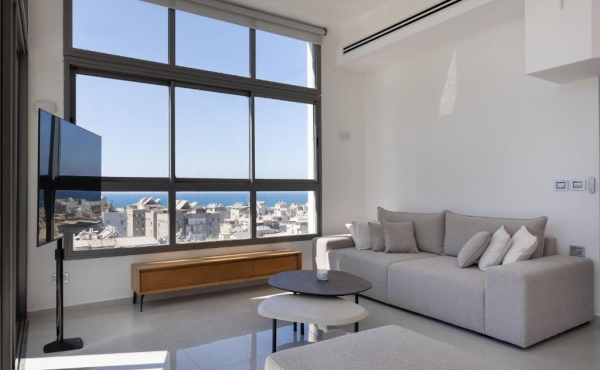 Bat Yam Penthouse Duplex de luxe 5 rooms 130m2 Terraces 70m2 Panoramic view Lift Parking