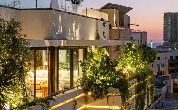 Balfour / Allenby Penthouse 5 rooms 140m2 Terrace 100m2 Rooftop 62m2 Pool Shelter Lift