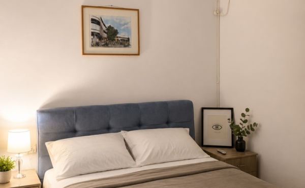 Hilton beach 3 rooms Terrace Vacation rental in Tel Aviv