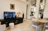 Hilton beach 3 rooms Terrace Vacation rental in Tel Aviv