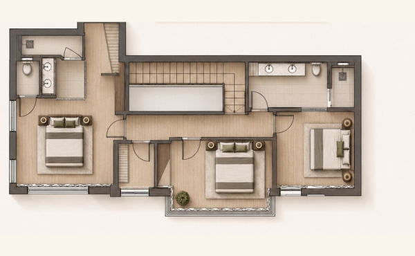Penthouse Duplex Yaffo 3 bedrooms Furnished and equipped Apartment for Long term rental