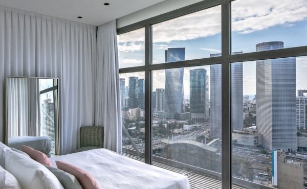 Penthouse Duplex Nahalat Ytshak 3 bedrooms Furnished and equipped Apartment for Long term rental