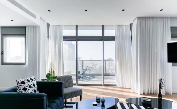 Penthouse Duplex Nahalat Ytshak 3 bedrooms Furnished and equipped Apartment for Long term rental