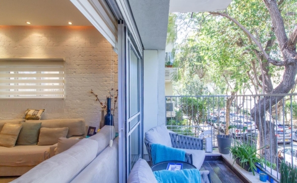 Shlomo HaMelekh 2 bedrooms 80m2 Terrace 12m2 Apartment for rent in Tel Aviv