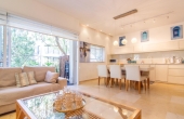 Shlomo HaMelekh 2 bedrooms 80m2 Terrace 12m2 Apartment for rent in Tel Aviv