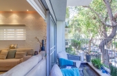 Shlomo HaMelekh 2 bedrooms 80m2 Terrace 12m2 Apartment for rent in Tel Aviv