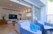 Shlomo HaMelekh 2 bedrooms 80m2 Terrace 12m2 Apartment for rent in Tel Aviv