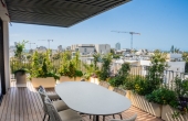 Penthouse Sderot Nordau 128m2 Terrace 35m2 Pool