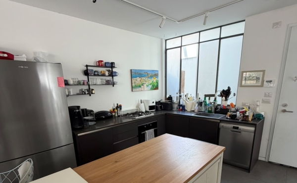Neve Tsedek Duplex 3 rooms 100sqm Shelter Lift Parking Apartment for rent in Tel Aviv