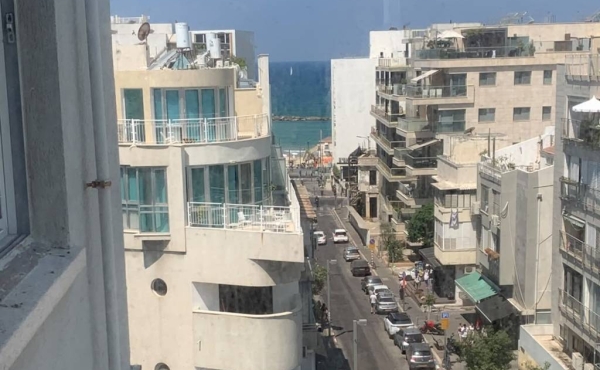 Frishman 3 rooms 86m2 Sea view LIft For rent