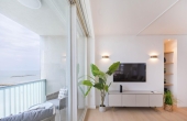 Herbert Samuel 3 rooms 86m2 Terrace 10m2 LIft Gym Doorman For sale in Tel Aviv