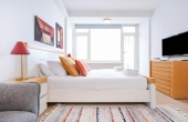 Herbert Samuel 3 rooms 86m2 Terrace 10m2 LIft Gym Doorman For sale in Tel Aviv