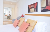 Herbert Samuel 3 rooms 86m2 Terrace 10m2 LIft Gym Doorman For sale in Tel Aviv