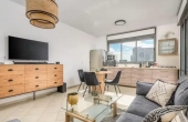Kerem Hatemanim 4 rooms 70m2 Terrace Lift Parking Apartment for rent in Tel Aviv