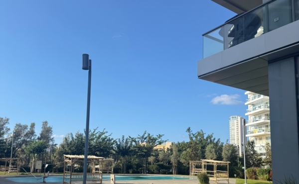Givat Olga Hadera 4 rooms 110m2 Terrace Lift Parking Pool Fitness Guard