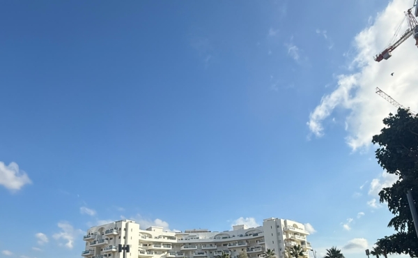 Givat Olga Hadera 4 rooms 110m2 Terrace Lift Parking Pool Fitness Guard