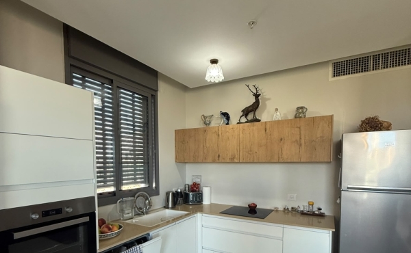 Givat Olga Hadera 4 rooms 110m2 Terrace Lift Parking Pool Fitness Guard